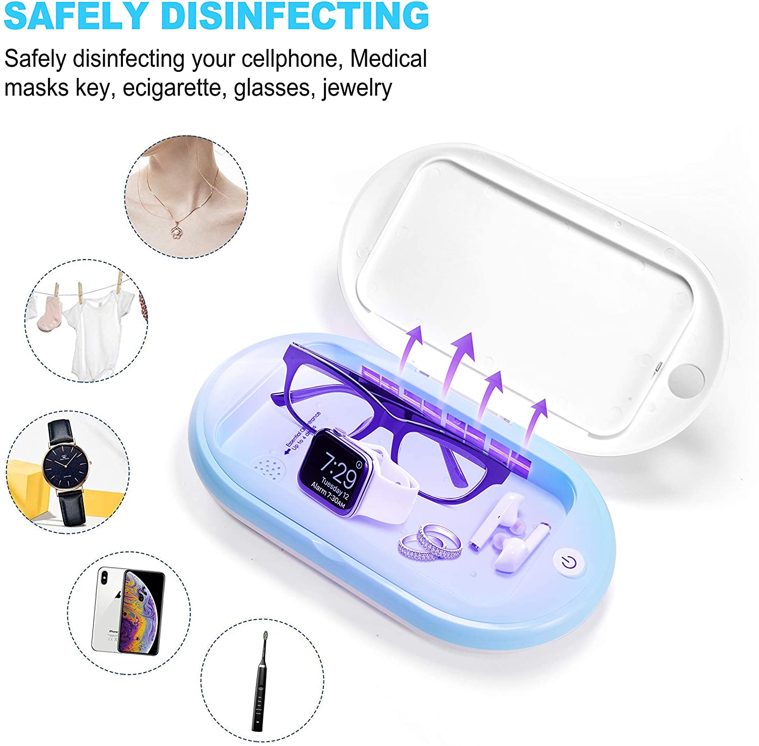 UV Portable Mobile Phone Sanitiser