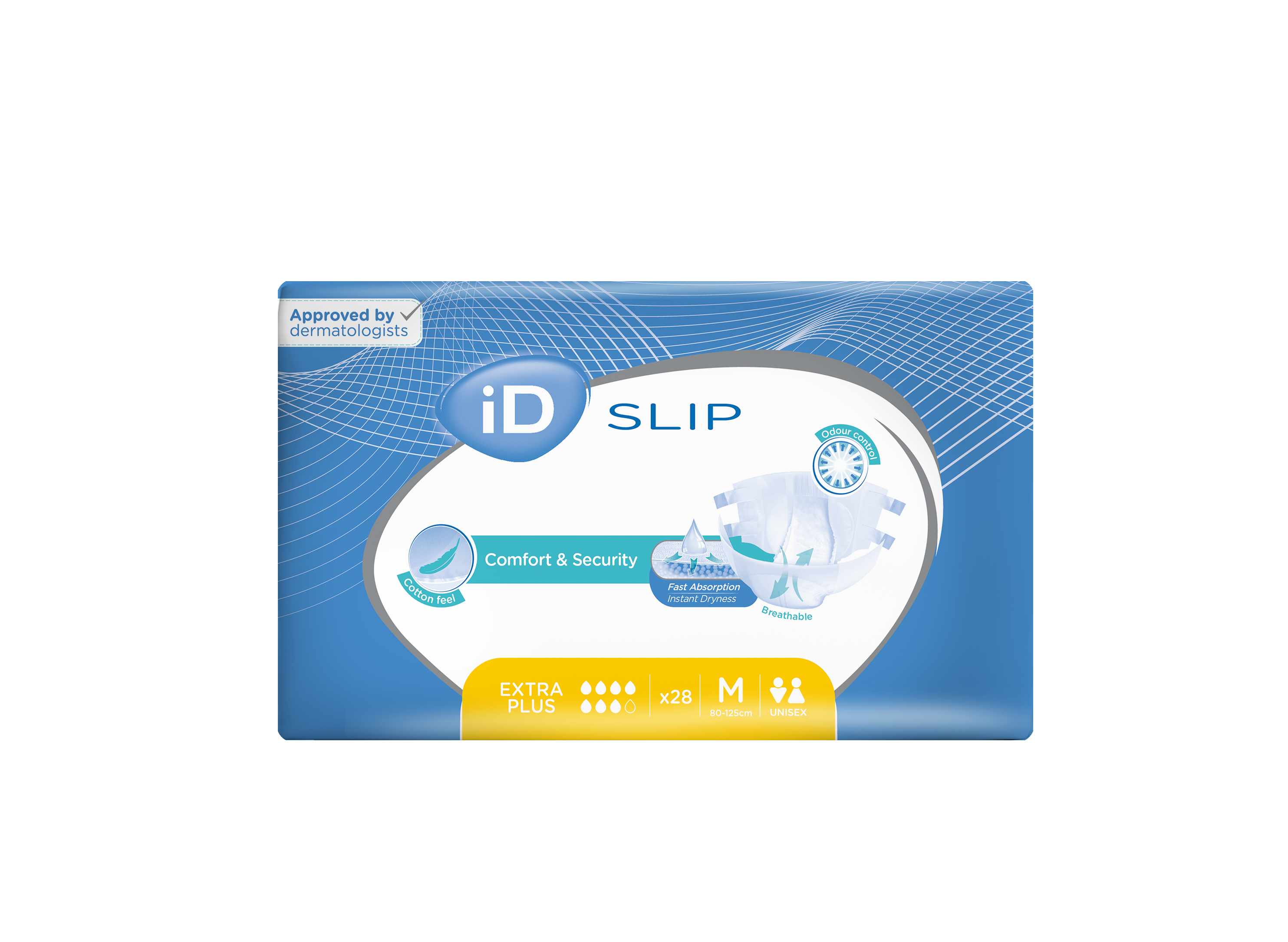 TENA Slip Plus  All-in-one incontinence adult diaper with tabs