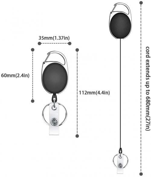 Retractable Reel Lanyard