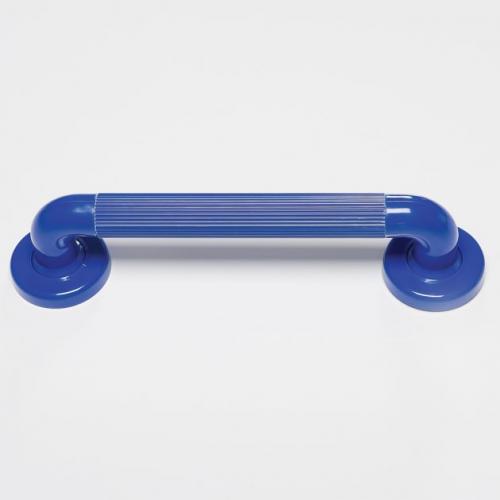 Blue Plastic Fluted Grab Rail