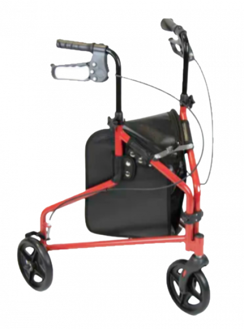 3 Wheel Steel Rollator