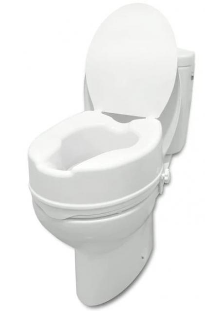 6" Raised Toilet Seat with Lid