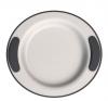 Ornamin Keep Warm Plate - Anthracite: Top View