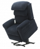 Dual Motor Rise & Recliner Chair Blue - Riser Mode