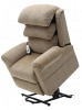 Slaney Dual Motor Rise & Recliner Chair Oat - Riser mode