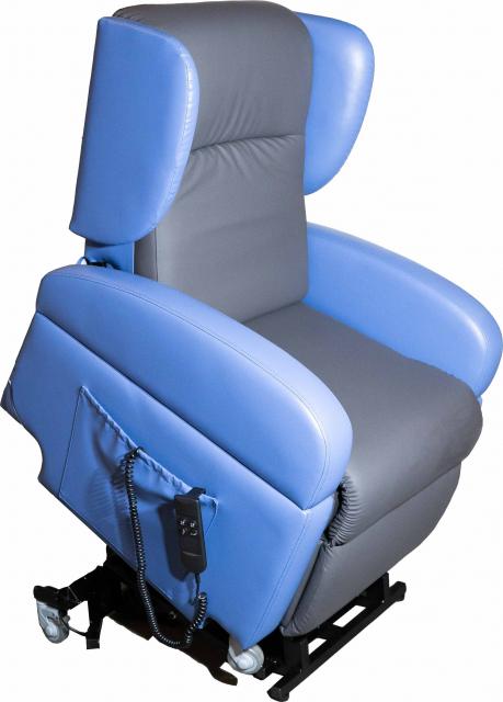 Nursing Vertical Lift Chair Riser Recliner - Riser position