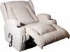 Shannon Bariatric  Dual Motor Rise & Recliner Chair Oat - Recline position