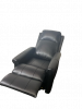 Nore Dual Motor Rise & Recliner Chair Black - Mid recline