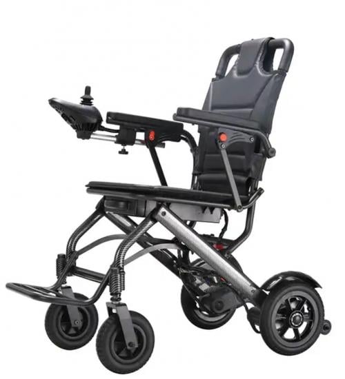 Easy Folding Travel Lightweight Electric Wheelchair - Front view