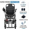 Superlight Portable Electric Travel Wheelchair - additionals