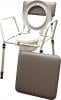 Essex Height Adjustable Commode Chair OPEN