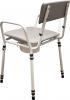 Essex Height Adjustable Commode Chair REAR