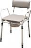 Essex Height Adjustable Commode Chair FRONT