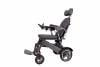 Reclining Electric Wheelchair with Headrest side view